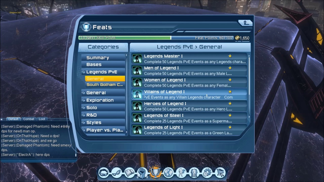 PvE Legends Feats Discussion Reupload - YouTube