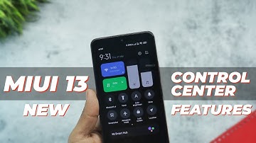 MIUI 13 New Beta Control Center With New Features On Any Xiaomi Device 🔥 Miui 13 Android 12
