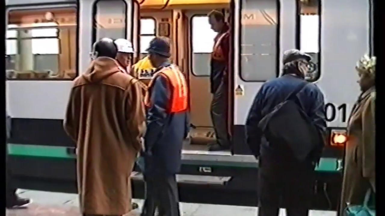 Manchester Metrolink Testing & Inspection Runs 1992