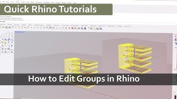 Start using groups in Rhino3d?!? mostly for those SketchUp lovers..