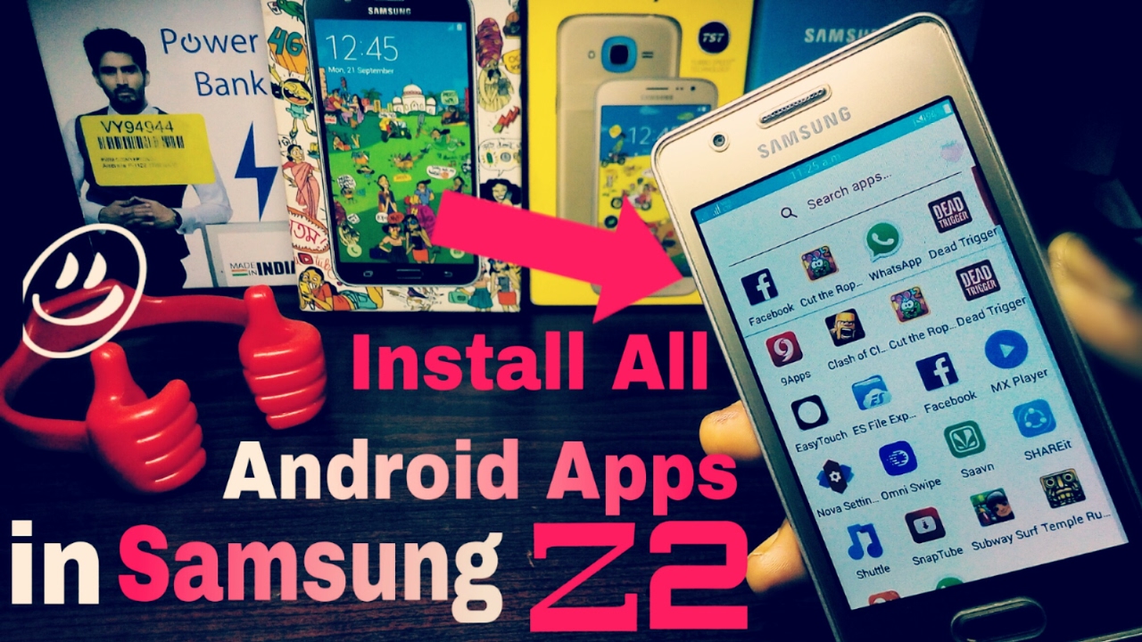 Install Apps From Unknown Sources In Tizen Samsung Z2 By Secret Of All Things