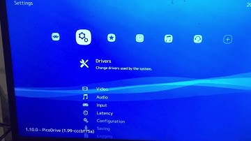 Picodrive for Retroarch on my modded PS3 won