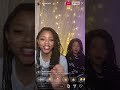 Chloe x Halle do it || Instagram Live (Ungodly Hour) || May 2020 (FULL VIDEO)