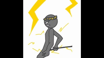 Drawing on ibispaint.Lightning Stickman #ibispaintx