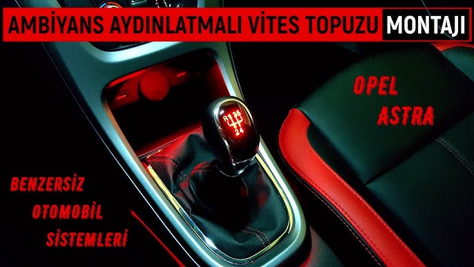 Beleuchtet ICT Schaltknauf Einbau Wechsel Opel Corsa C Tigra Illuminated  Gear knob replacement 