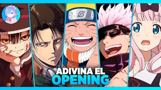 Adivina El Opening De Anime - 40 Openings Cuánto Sabes De Anime? Test De Anime Anime Quiz