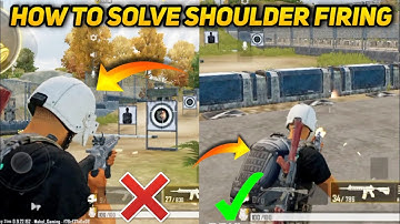 HOW TO SOLVE SHOULDER FIRING IN PUBG NEW STATE | HOW TO DISABLE AUTO SHOLDER WEAPON PUBG NEW STATE