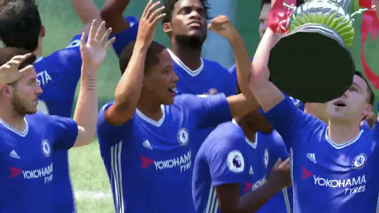 Alex Hunter wins the FA Cup in FIFA 17 The Journey