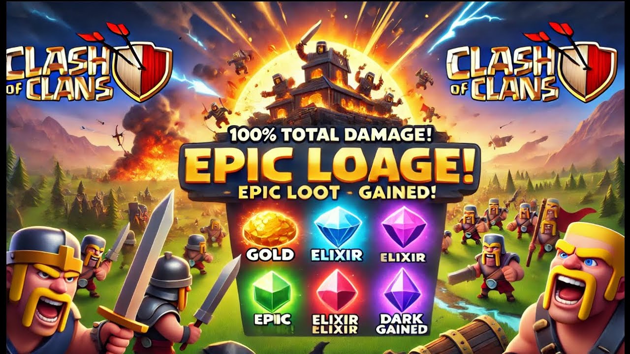 Epic Clash Victory: 100% Destruction + Massive Loot! - YouTube
