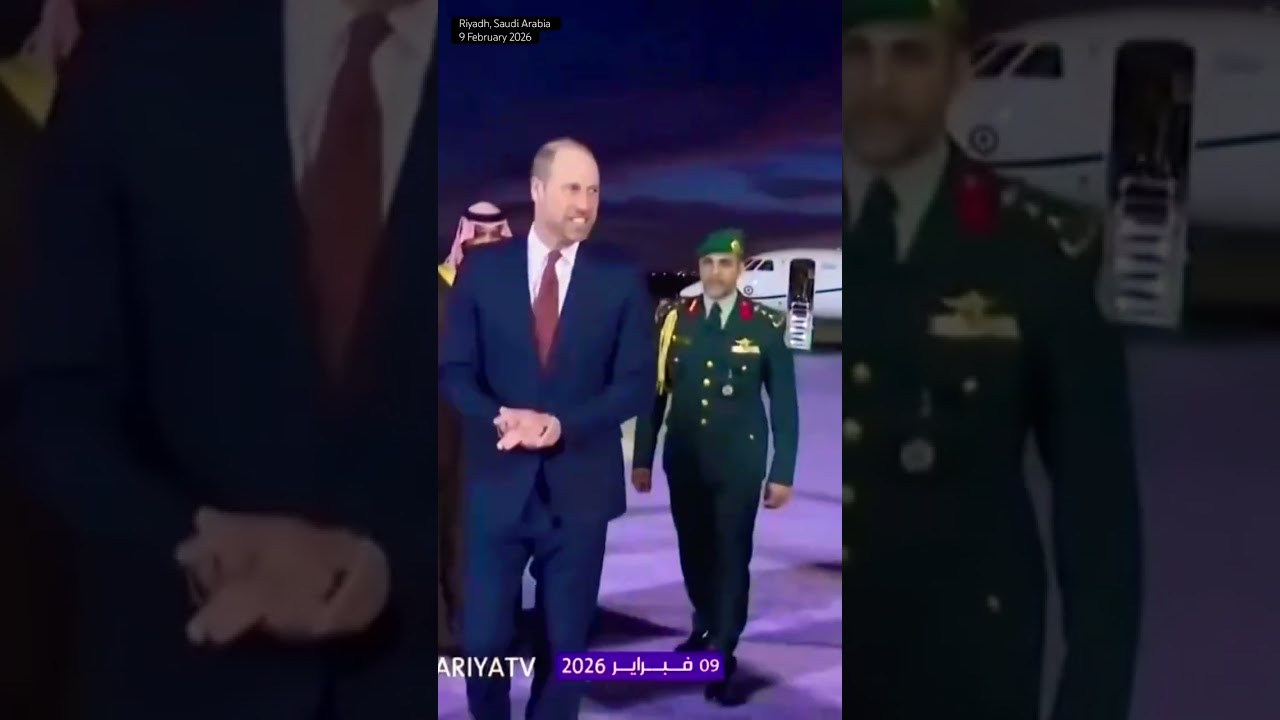 UK Prince William arrives in Riyadh for 3-day Saudi Arabia visit