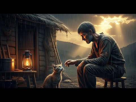قصة الرجل الفقير والقط ة لن تصدق ما سيحدث في النهاية