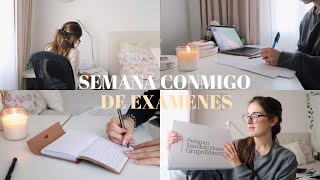 SEMANA DE EXÁMENES FINALES de la universidad {segundo de carrera}