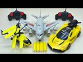 Flying RadioControl RC Helicopter and 3D Light RC Car with a380 Model Airline Unboxing and Testing 😍