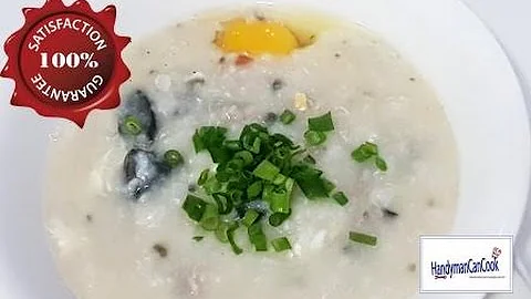 Chinese Century Egg Porridge with Lean Pork “Super 3 Eggs Porridge version” (皮蛋瘦肉粥 - 三蛋王)