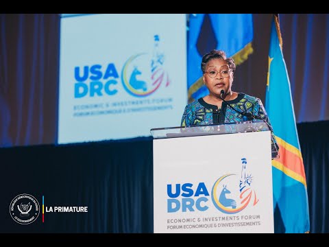 Mission Officielle De La Première Ministre Judith Suminwa Tuluka à Washington D C 