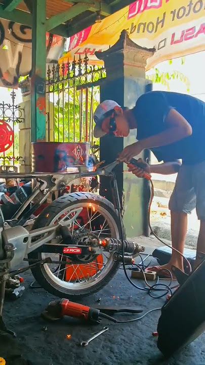 Honda GL Pro Basic Honda Mega Pro #shorts #fyp #modifikasi #hondagl #herex #hondagank