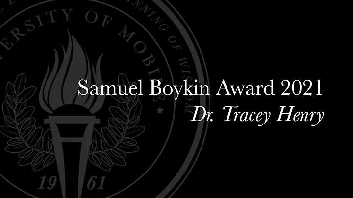 Samuel Boykin Award 2021