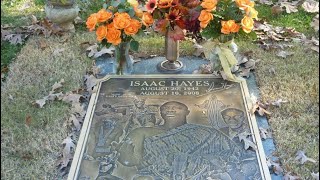 Visiting The Grave Of Isaac Hayes and Marshall Grant