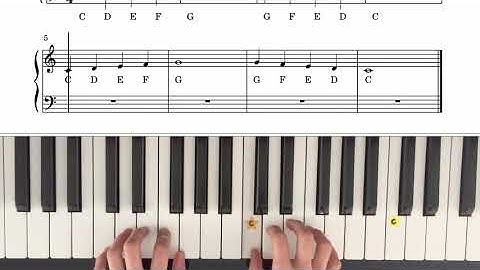 Position C - Alfred Basic Piano Lesson Book 1A