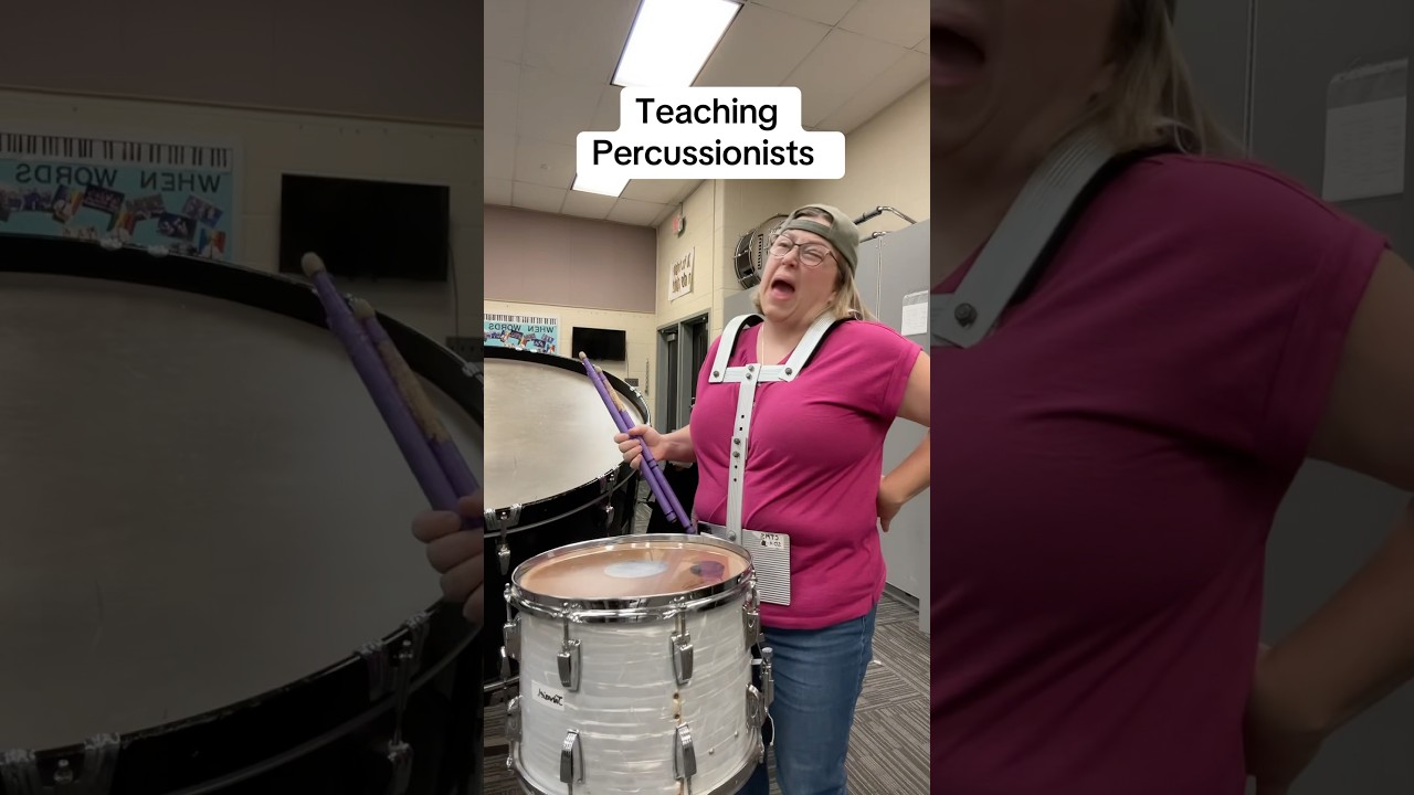 Watch R these percussionists in YOUR band room? #band #banddirector #middleschooband #percussion #drummer on YouTube Watch R these percussionists in YOUR band room? #band #banddirector #middleschooband #percussion #drummer on YouTube