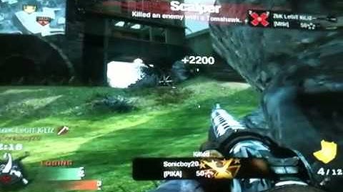 Black Ops Random Tomahawk on Hazard