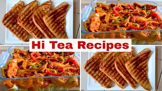 Tea sandwich recipe| Hi tea recipes pakistani| Two recipes for hi tea at home|Obsession With Cooking