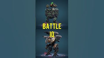 Robot Comparison - Shell vs Angler - War Robots #shorts