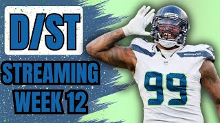 Week 12 Fantasy Football Defensive Matchups (6 Best D/ST To Stream Week 12)