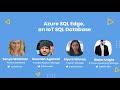 Azure SQL Edge - an IoT SQL Database - AMA