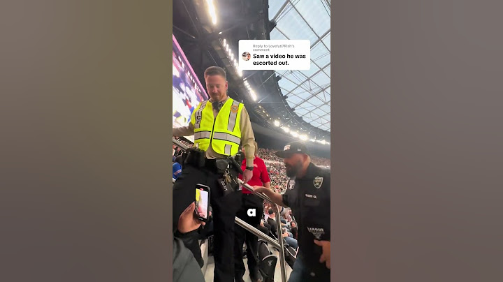 He Was Kicked Out Of The Stadium For This Reason