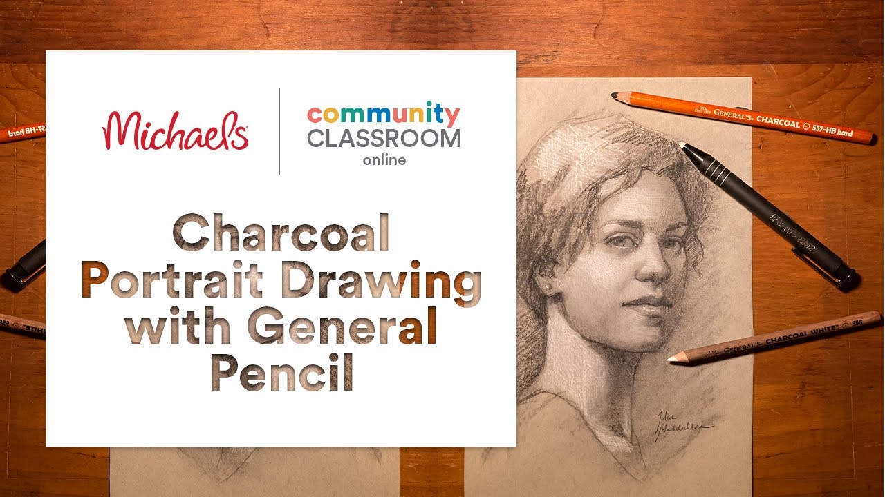 General Pencil Peel & Sketch Charcoal Single - Medium