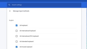 Changing Keyboard Language on a Chromebook