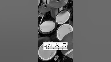 Syncopation by Reed (Syncopation Set 2, Page 35, Number 21) - Practice with Me! #drumset #drums