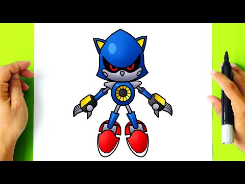 Art Loopersum — Metal Sonic Week, Part 3: Mecha Sonic Mk. 3 Aim