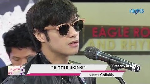 CALLALILY NET25 LETTERS AND MUSIC Guesting - EAGLE ROCK AND RHYTHM
