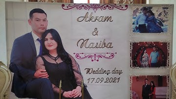 Akram & Nasiba Wedding Day #Restoran #Ayziya #nukus #karakalpakstan #toy