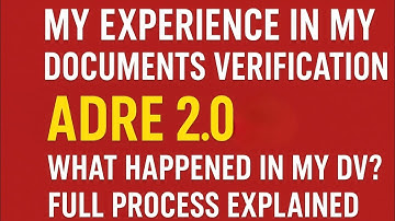 ADRE 2.0 Document Verification Experience | Full DV Process Explained Step by Step" #assam #adre 