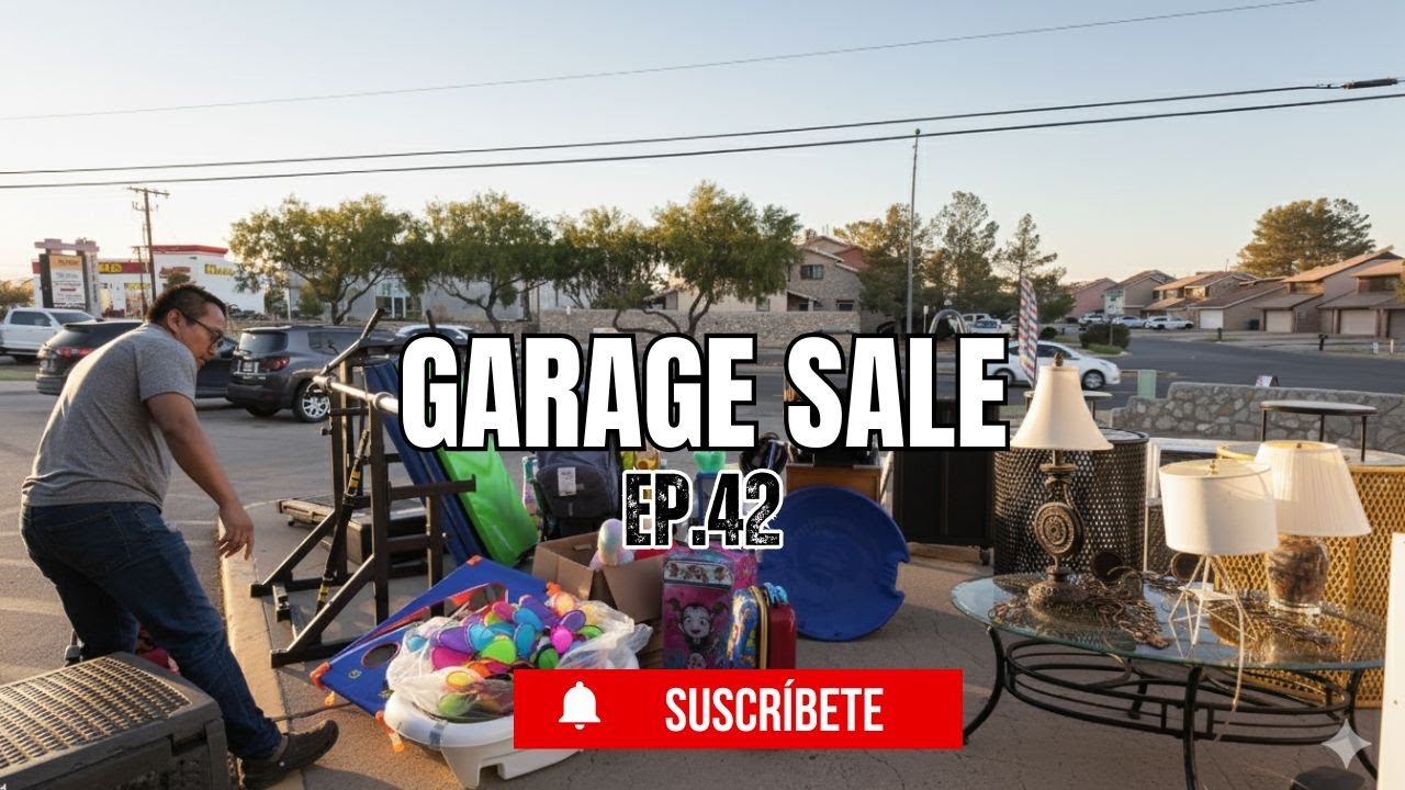 🛒 VENTAS DE GARAGE en ESTADOS UNIDOS 🇺🇸 | Locompro Ep. 42