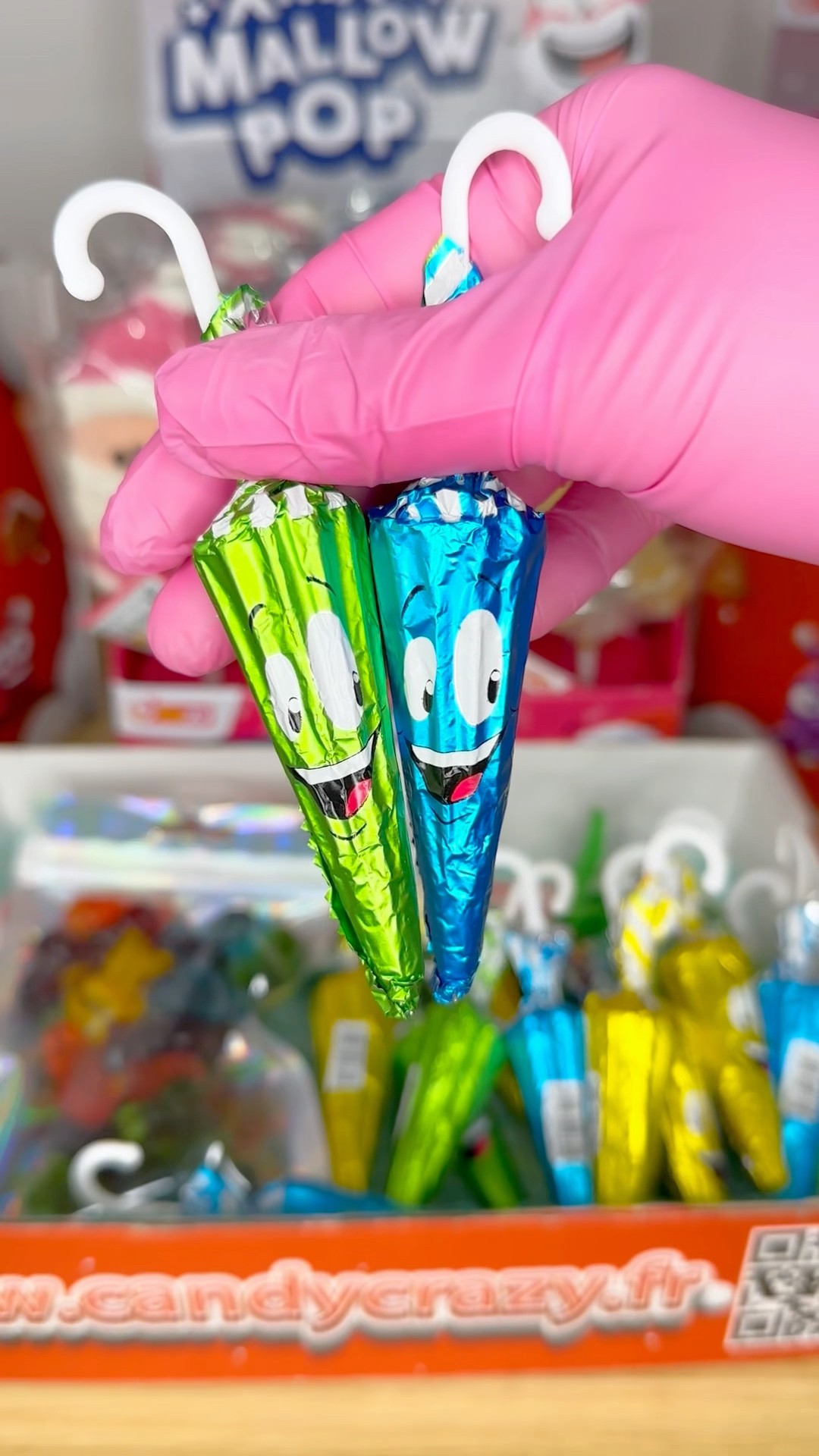 ?Commande pour Léonard, Nathanaël et Timothée?? #candycrazy