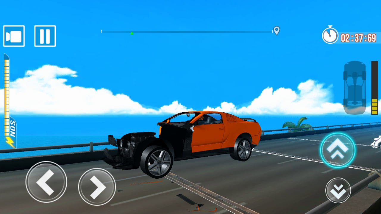 Car crossing game