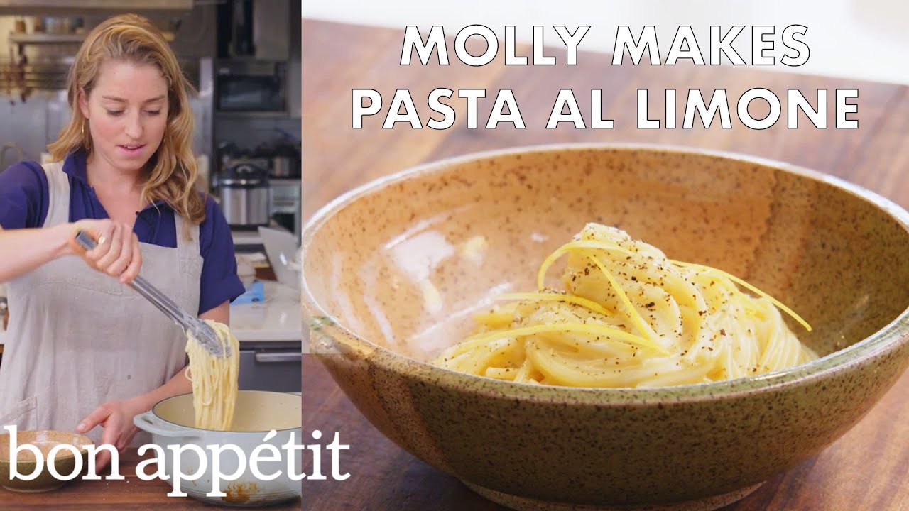 Molly Makes Pasta al Limone   From the Test Kitchen   Bon Apptit