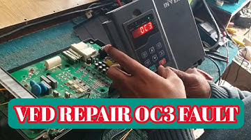 vfd repair oc3 fault trial urdu and hindi