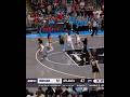 Te-Hina Paopao hits a transition three