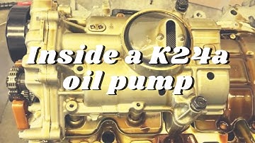 What is in a K24 Oil pump?