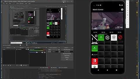 Matrix Controller/Streaming App developed with Android STUDIOS