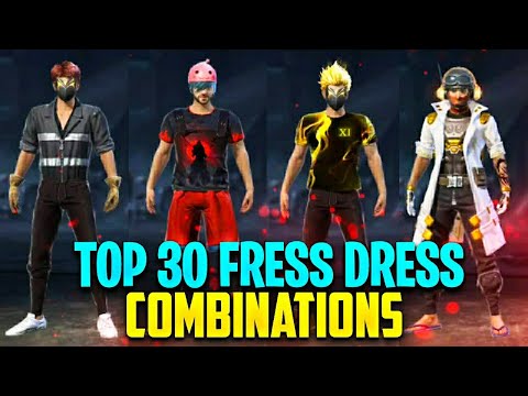 Top 5 Free Pro Dress Combination In Free Fire | Free Dress Combination In Free  Fire | free fire - YouTube