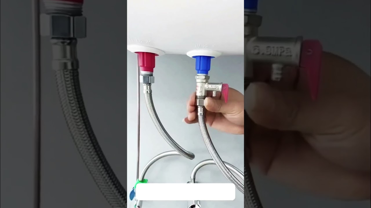 Heater safety 🦺 valve Water #Heater water 💦 current safety #shortvideo #viralvideo #electricalwork