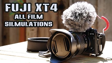 Fuji XT4 All Film Simulations / Color Profiles