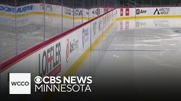 How do NHL teams project digital ads onto boards?