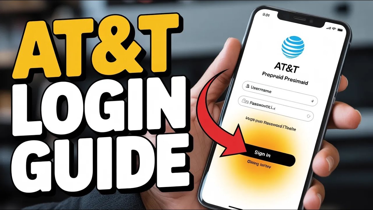 How to Log In to Your AT&T Prepaid Account – Step by Step - YouTube